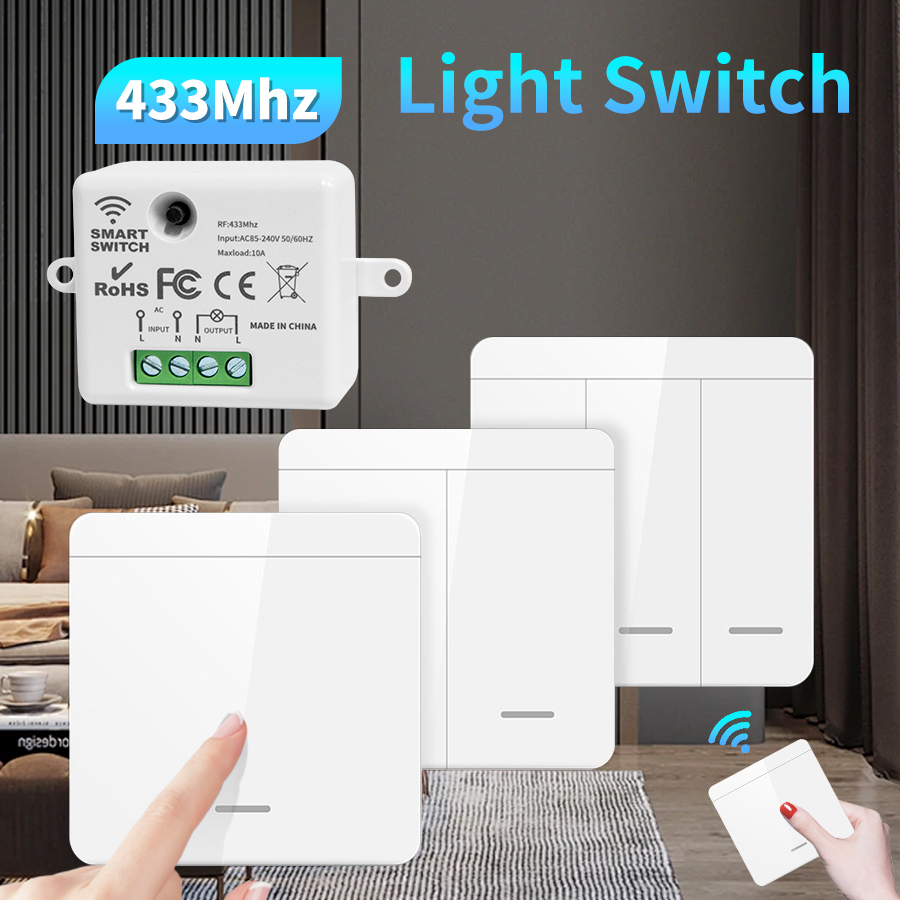 Outdoor Power Outlet With Remote Control - لاسلكي على إيقاف التبديل RF433 وحدة