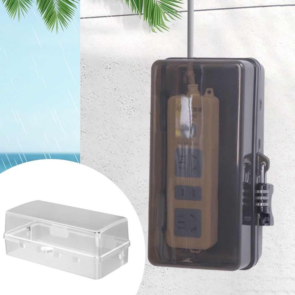 صناديق كهربائية خارجية مقاومة  - مراجعة Outdoor Power Strip With Cover وسعره