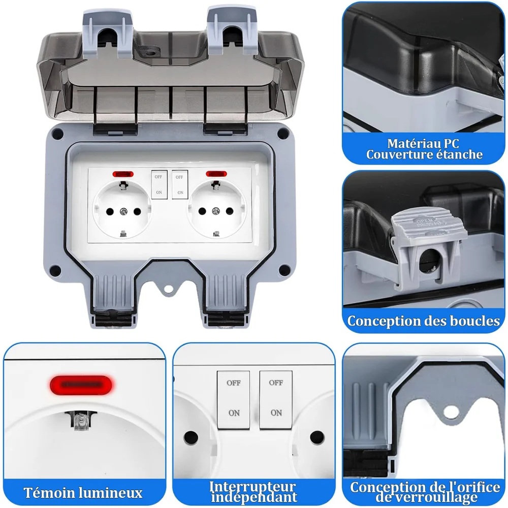 مقبس كهربائي خارجي على الطراز  - مراجعة Power Switch Outdoor وسعره