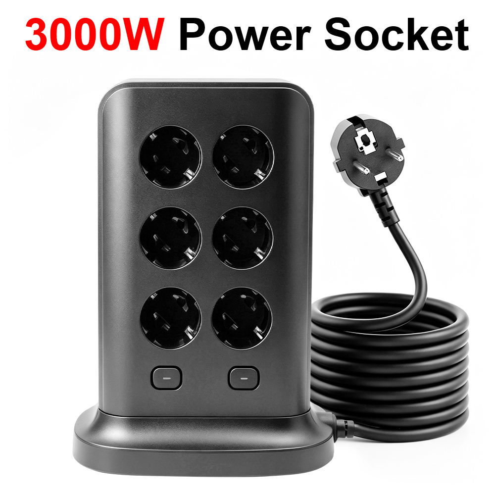 شاحن سريع بقوة 3000 واط مع منف - مراجعة Outdoor Usb Power Strip وسعره
