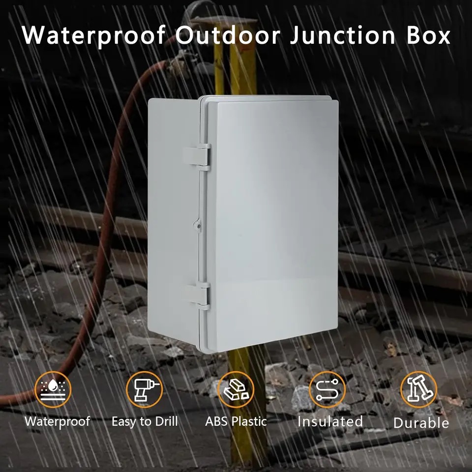 IP66 مقاوم للماء رمادي/غطاء شف - مراجعة Power Switch Outdoor وسعره