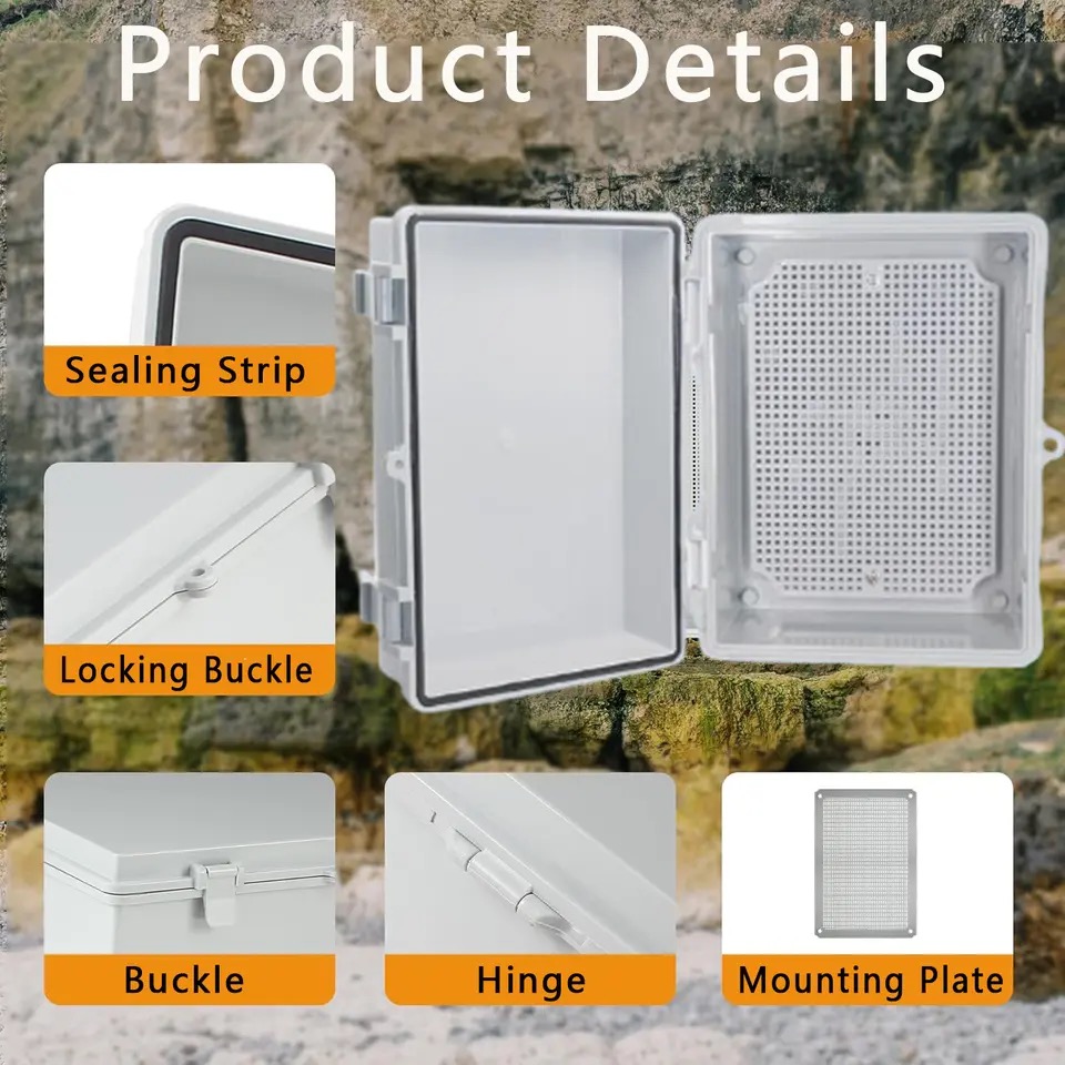IP66 مقاوم للماء رمادي/غطاء شف - مراجعة Power Switch Outdoor وسعره