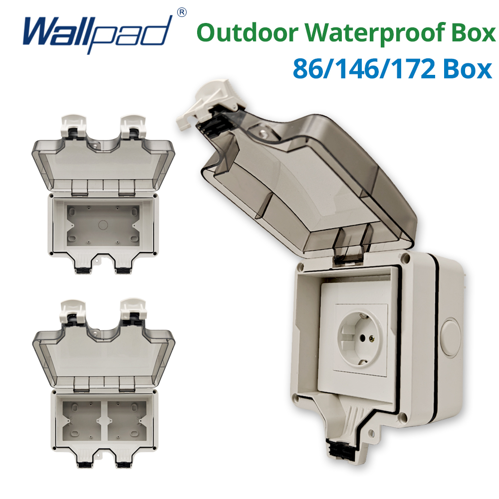 Wallpad IP66 صندوق خارجي مقاوم - مراجعة Power Switch Outdoor وسعره