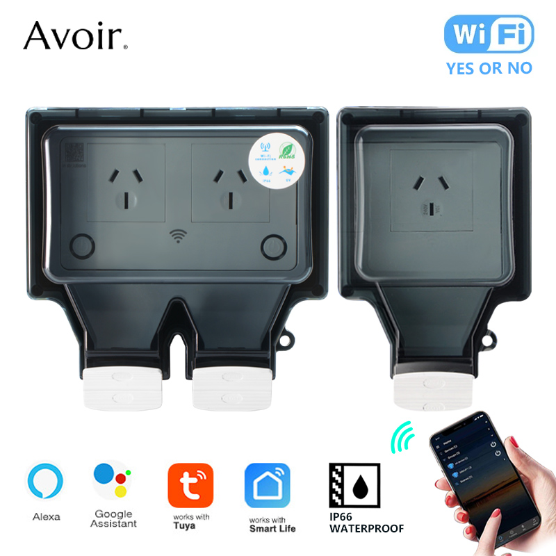 Avoir Tuya Wifi المقبس IP66 في - مراجعة Outdoor Kitchen Power Outlet وسعره