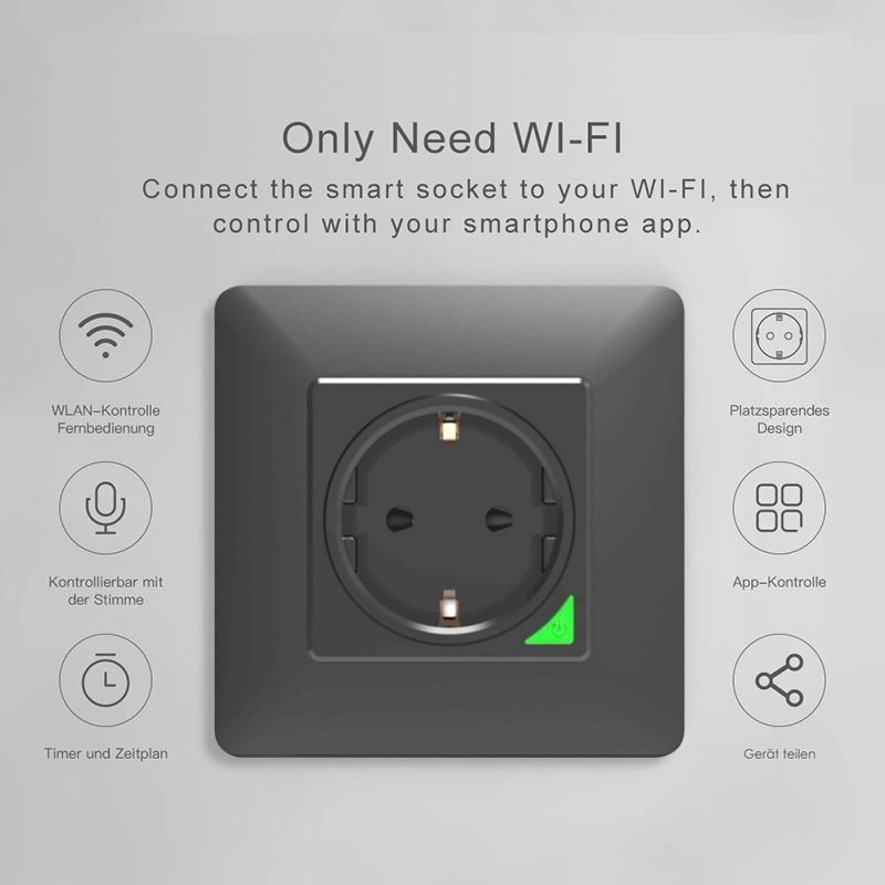 منافذ كهربائية من Avoir Tuya ز - مراجعة Outdoor Power Outlet With Remote Control وسعره