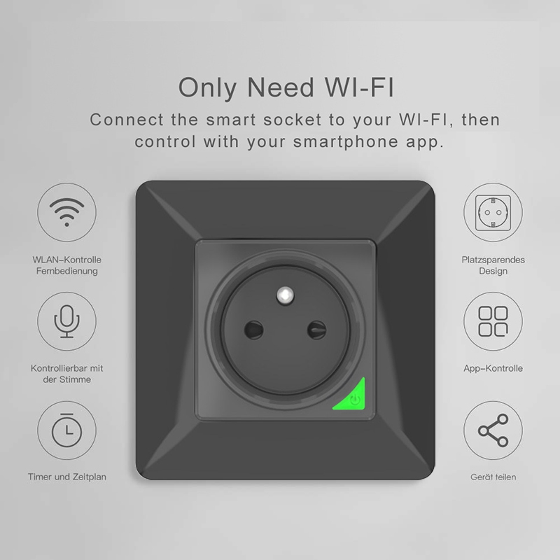 Avoir زيجبي تويا IP66 في الهوا - مراجعة Outdoor Power Outlet With Remote Control وسعره