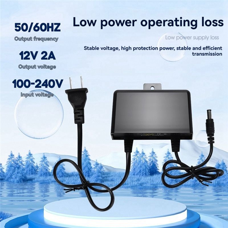 محول طاقة B44C 12 فولت 2 أمبير - مراجعة Power Switch Outdoor وسعره