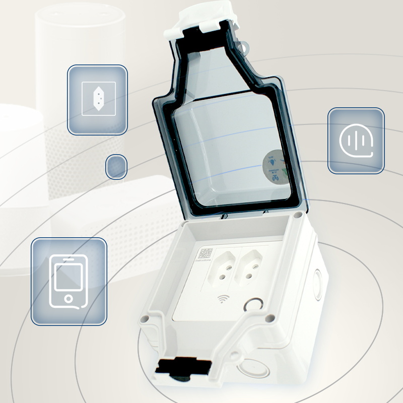 Avoir Tuya Wifi الذكية المقبس  - مراجعة Outdoor Power Outlet With Remote Control وسعره