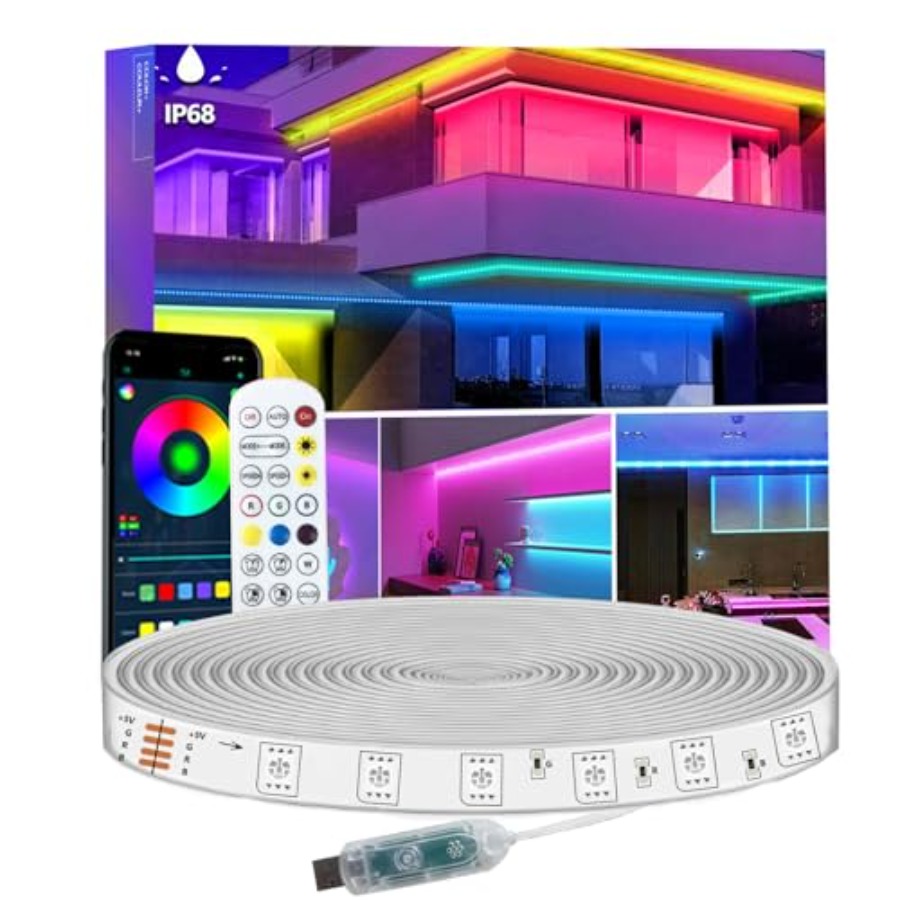 أشرطة إضاءة LED مقاومة للماء I - مراجعة Outdoor Usb Power Strip وسعره