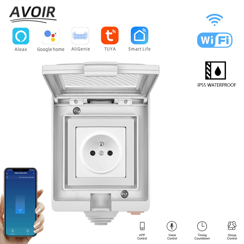 مآخذ الطاقة الذكية من Avoir Tu - مراجعة Outdoor Power Outlet With Remote Control وسعره