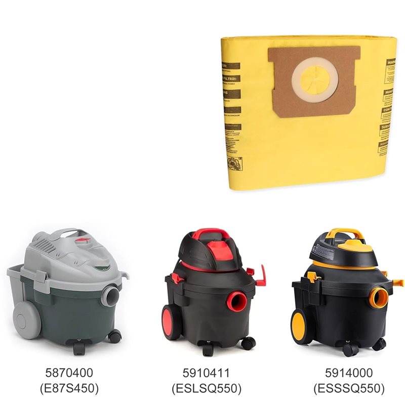 B46C 3 عبوات 91964 أكياس بسعة  - مراجعة Wet Dry Vacuum Shop وسعره