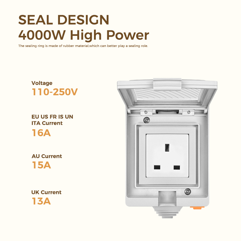 Avoir IP55 Tuya Wifi مقبس طاقة - مراجعة Outdoor Power Outlet With Remote Control وسعره