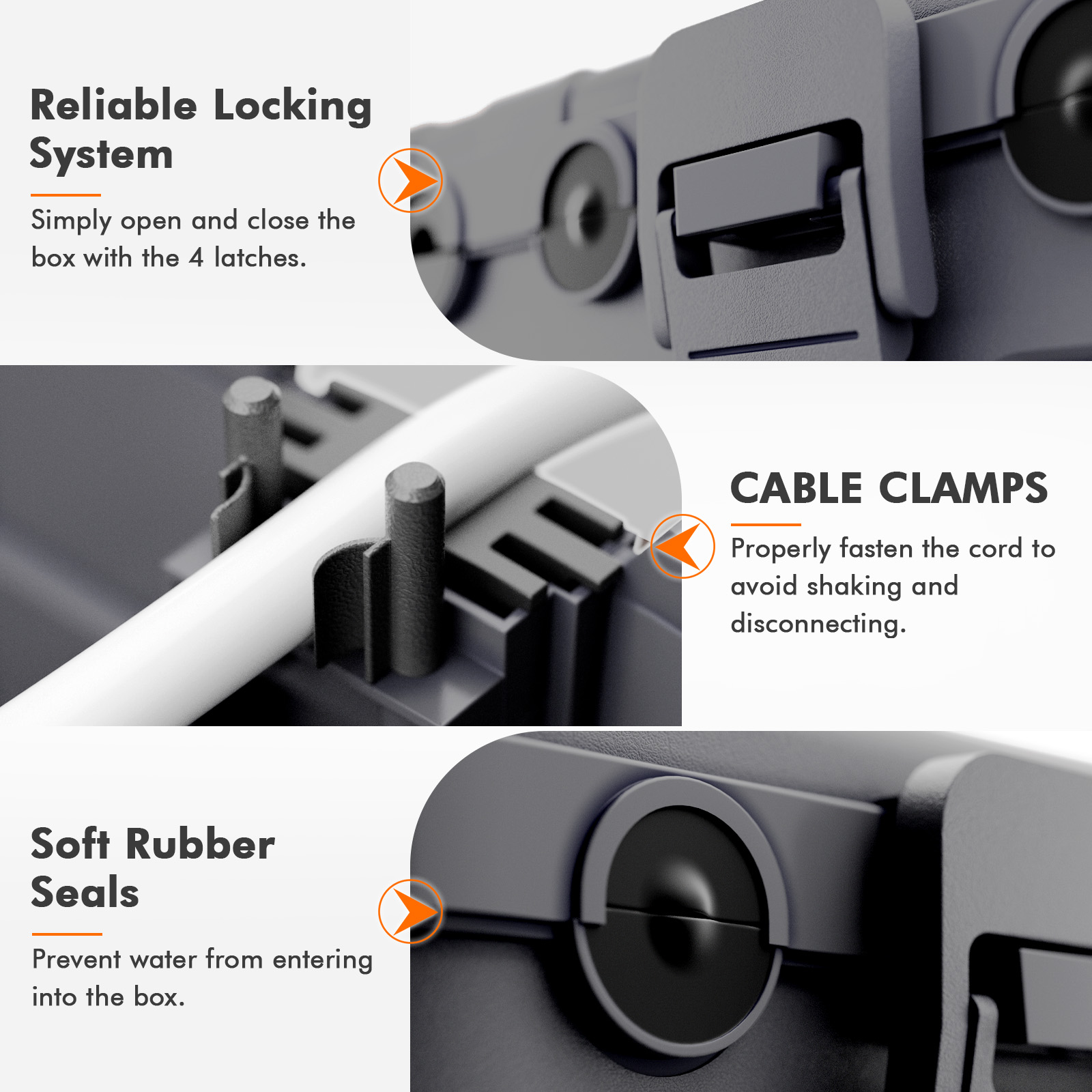 صندوق توصيل خارجي مقاوم للعوام - مراجعة Outdoor Power Strip With Cover وسعره