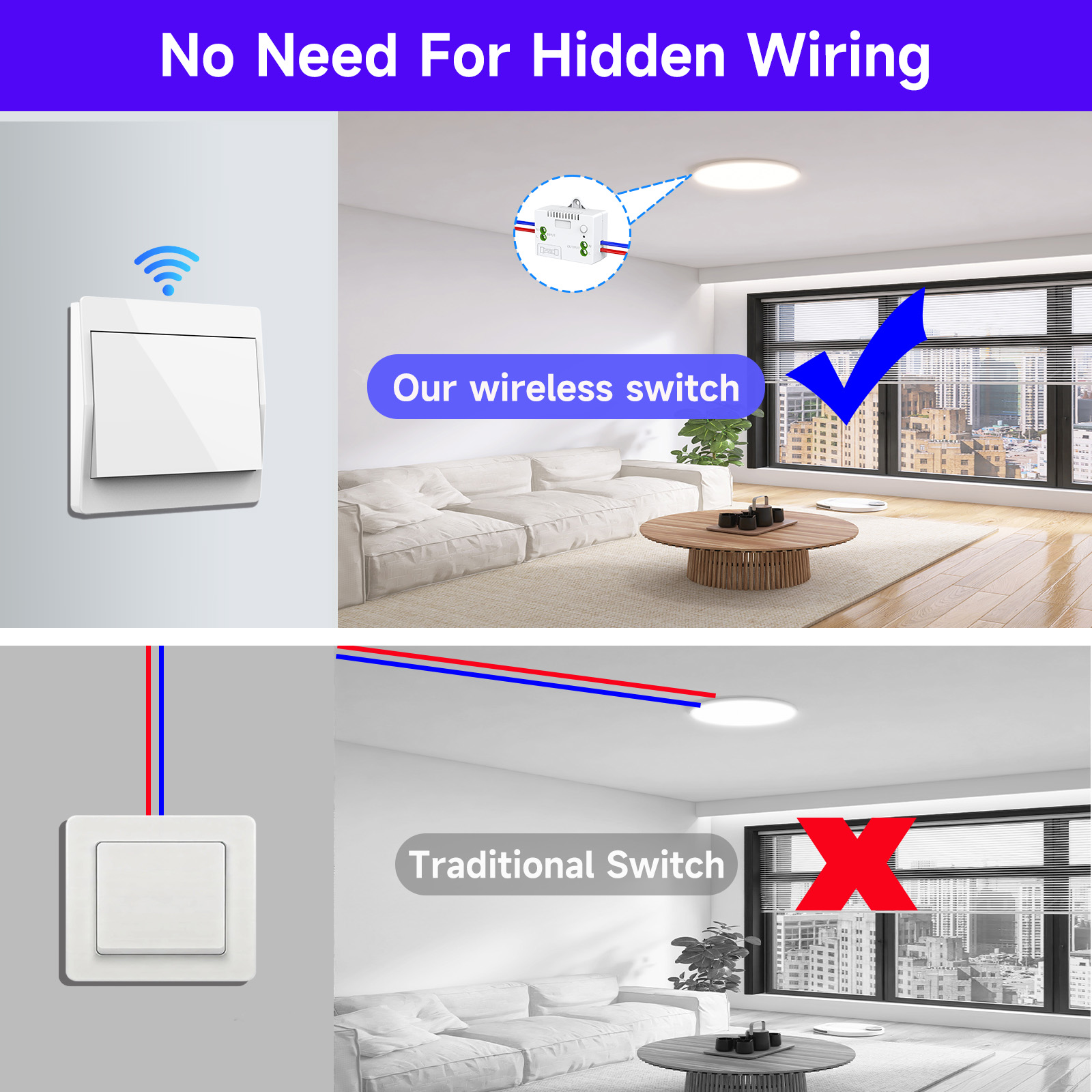 لا حاجة للأسلاك، مفتاح حائط لا - مراجعة Outdoor Power Outlet With Remote Control وسعره