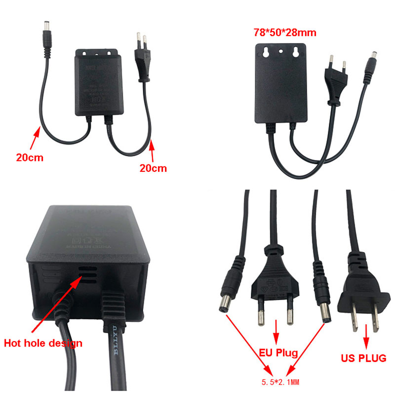 شاحن إمداد محول طاقة خارجي مقا - مراجعة Outdoor Power Supply 12V وسعره