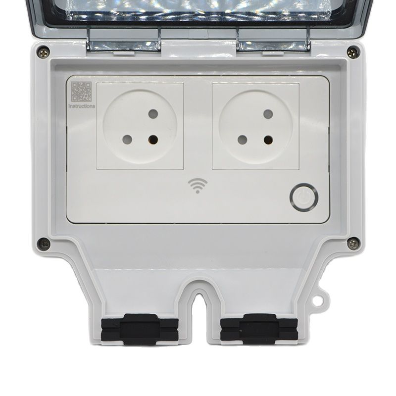 مقبس ذكي 16 أمبير مقاوم للماء  - مراجعة Outdoor Power Outlet With Remote Control وسعره