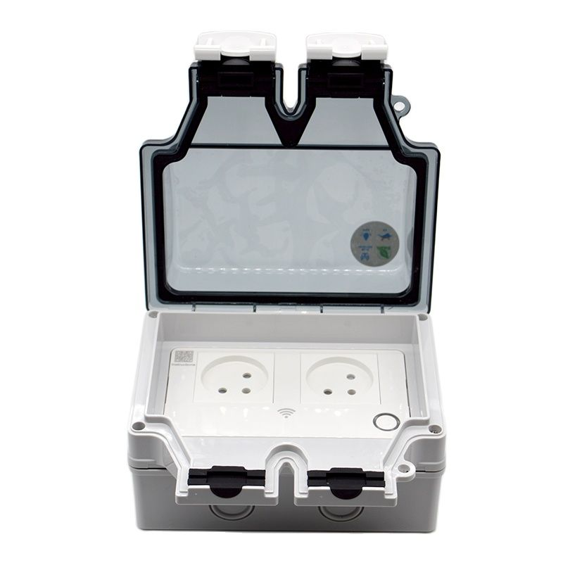 مقبس ذكي 16 أمبير مقاوم للماء  - مراجعة Outdoor Power Outlet With Remote Control وسعره