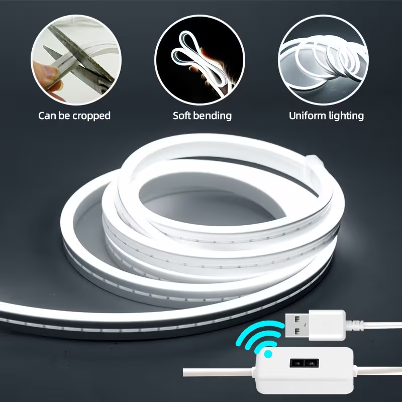 شريط إضاءة نيون بطول 1م/2م/3م/ - مراجعة Outdoor Usb Power Strip وسعره