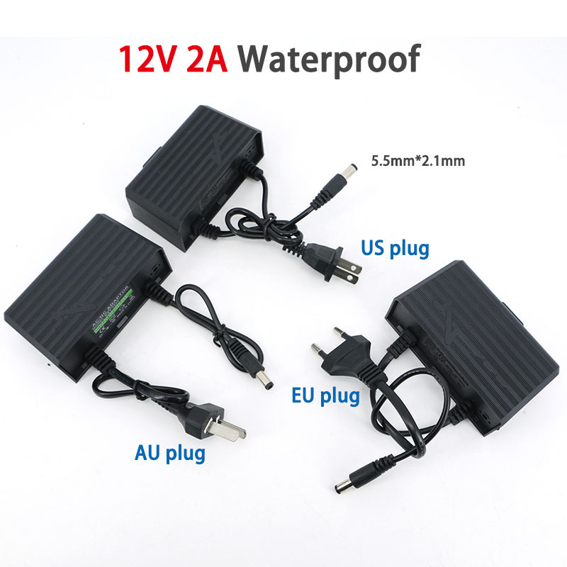 محول طاقة جداري مقاوم للماء من - مراجعة Outdoor Power Supply 12V وسعره